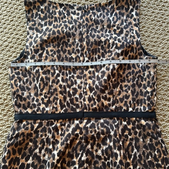 Loft Petite dress size 2P sleeveless leopard print - Picture 12 of 14